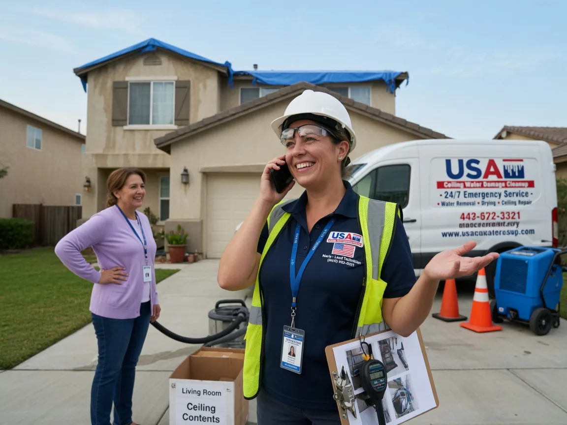 Ceiling Water Damage Restoration Tolono, IL FAQs